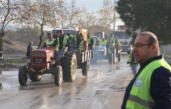 Hadi Abdullah Bey olacak, bitecek gari. Edremit Belediyesi yol seferberliği