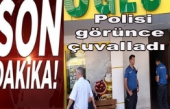 Çuvallı hırsız, polisi görünce çuvalladı   BALIKESİR