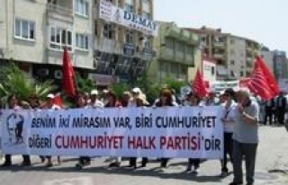 EDREMİT'TE 1 MAYIS 