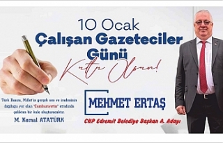 CHP Edremit Belediye Başkan Aday Adayı Mehmet Ertaş:...