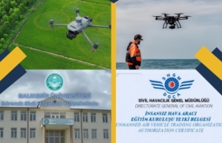 Edremit Sivil Havacılık Yüksekokulu İHA-1 Dron...