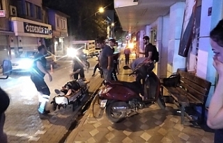 Edremit'te motosikletler çarpıştı: 1 yaralı...