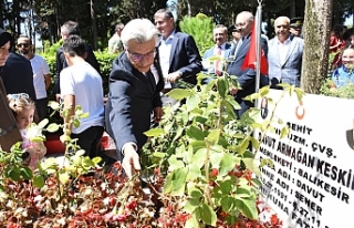 15 Temmuz’da Balıkesir Şehitliği ziyaret edildi