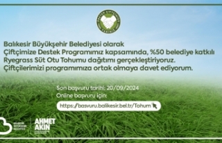 Büyükşehir’den çiftçiye yüzde 50 hibeli süt...