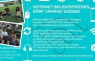 EDREMİT BELEDİYESİ’NDEN WİFİ HİZMETİ