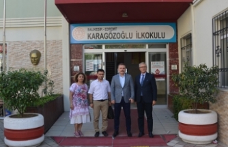 Karagözoğlu İlkokulu eski eğitim binası, öğrencilerine yeniden kavuştu