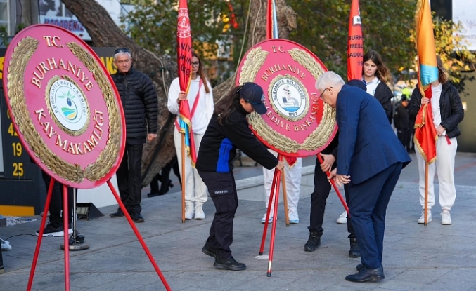 Burhaniye, Ata'mızı saygı ve özlemle andı